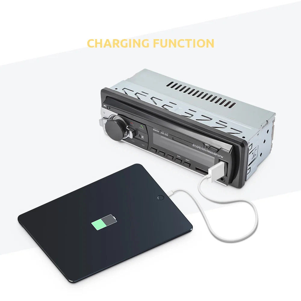 VicTsing JSD 520 Автомобильный MP3 плеер Bluetooth стерео радио FM приемник с пультом