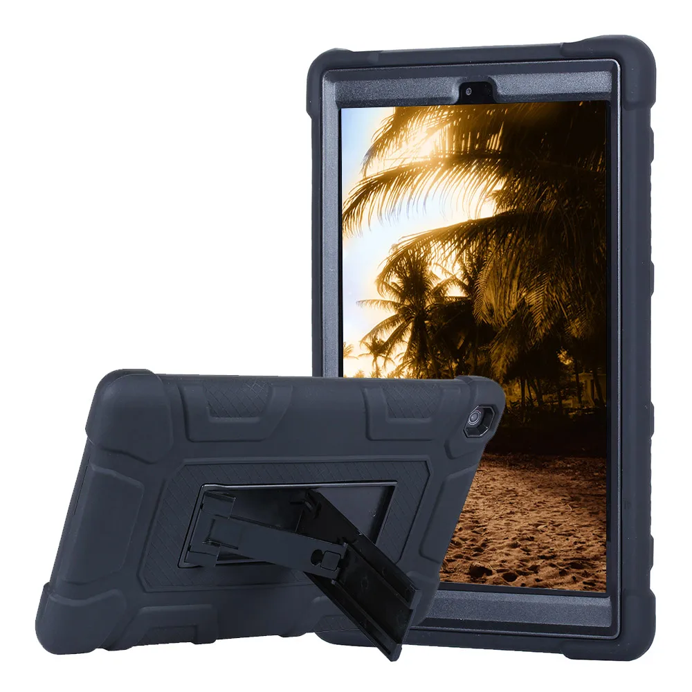 Для Amazon Новый Kindle Fire HD 8 2017 прочный бронированный чехол для планшета Гибридный