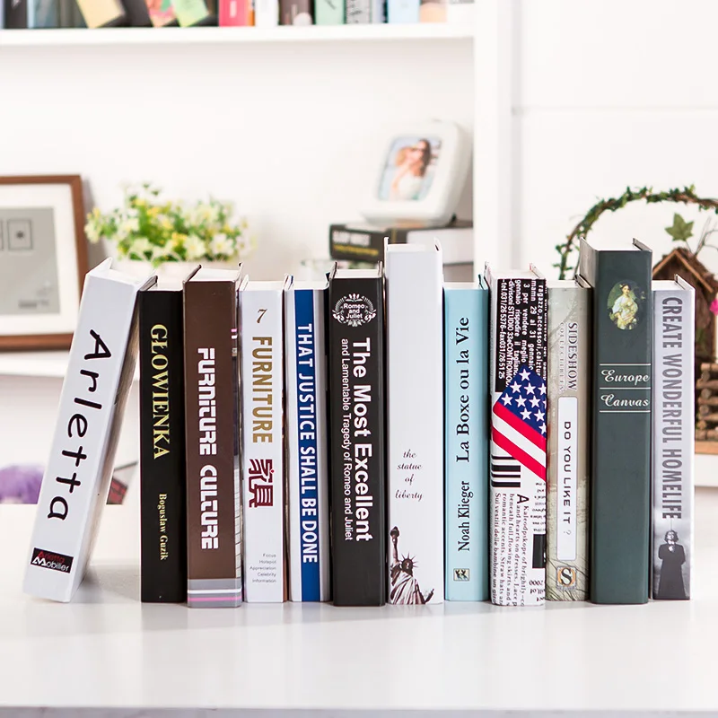 6 шт. поддельная Модель Декор для гостиной офис мягкий Настольный тип коробка