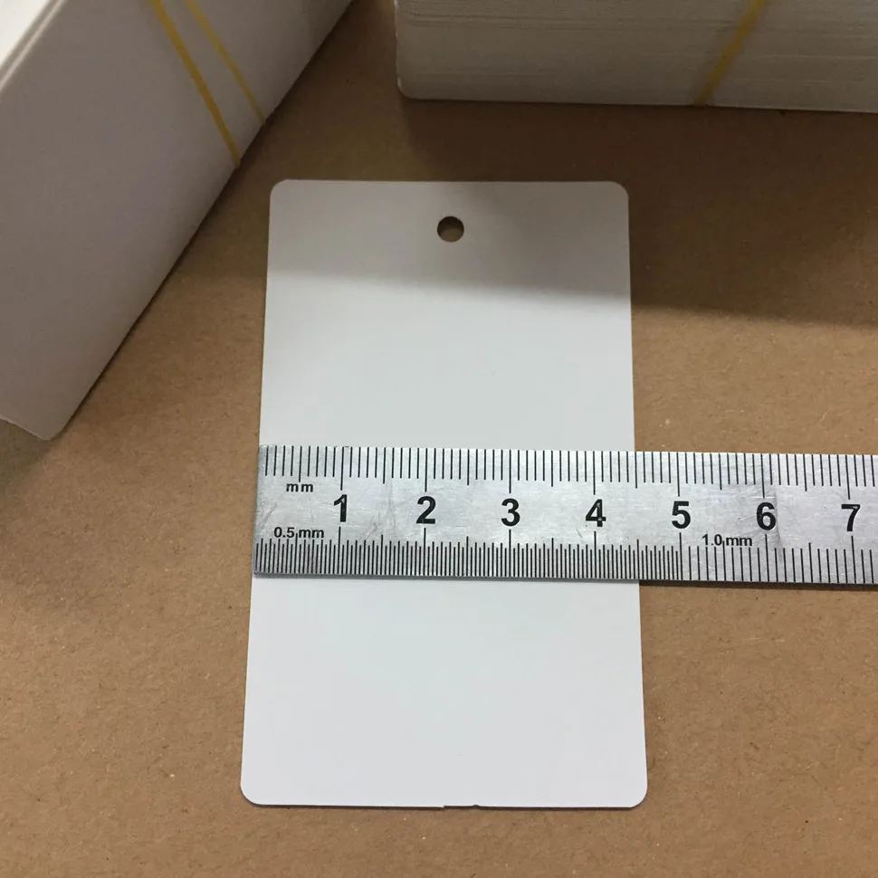 200 pieces Wholesale 300g copper plate universal clothing tag custom certificate elevator card blank . | Дом и сад