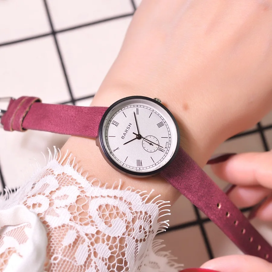 Женские кварцевые часы montre femme модные с простым ремешком студенческие подарок