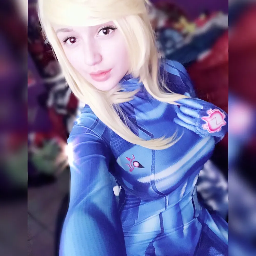 Костюм для косплея Samus Zero Aran боди из спандекса с 3D принтом Zentai костюмы девочек