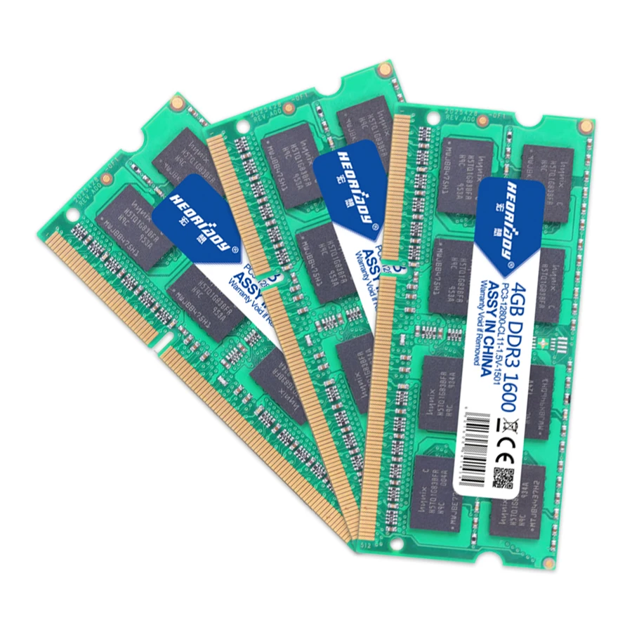 Ddr 3 4 ГБ для ноутбука 1600 МГц оперативная Память ddr3l macbook Совместимость 1333 МГц 4 ГБ 1,5 в 1,35 в