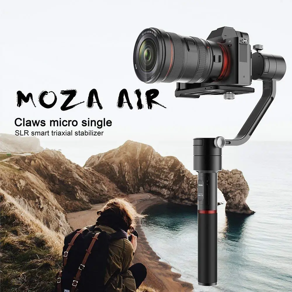 MOZA AirCross 3 Axis портативный шарнирный держатель Стабилизатор Для беззеркальных