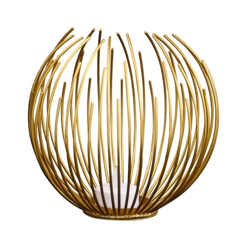 Подсвечник Hloder в европейском стиле железный геометрический подсвечник