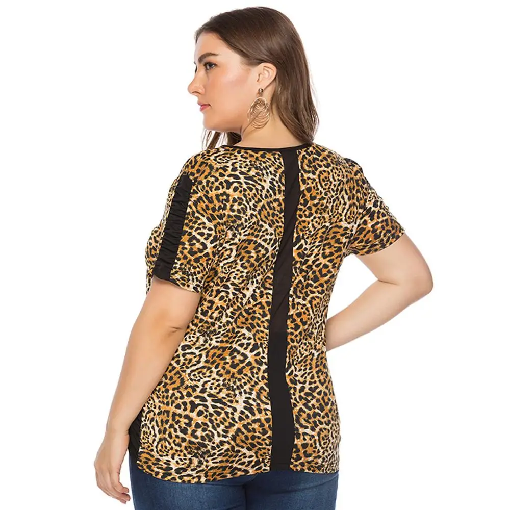 Сексуальная Женская футболка большого размера с коротким рукавом Харадзюку