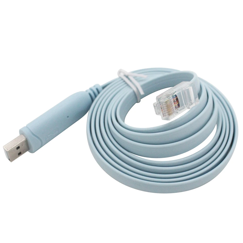 6 футов FTDI RS232 USB к RJ45 серийный Cisco консольный кабель для маршрутизаторов Windows 10 8 7