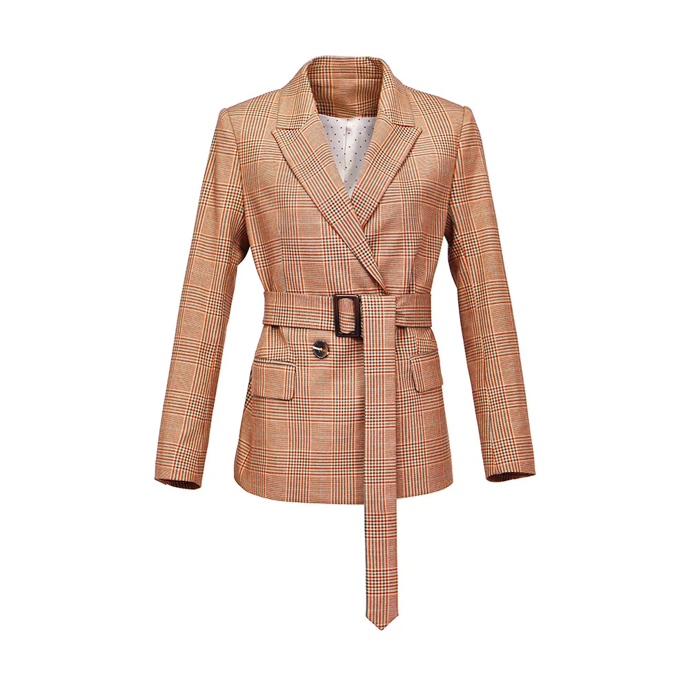Женский костюм 2019 новый осенне зимний модный приталенный Блейзер|Женские