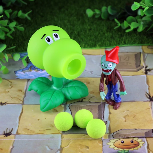 [Новинка] 28 стилей новая игра PVZ Растения против Зомби Peashooter ПВХ фигурка модель игрушки Аниме Фигурка горох Подсолнух Дыня 10 см