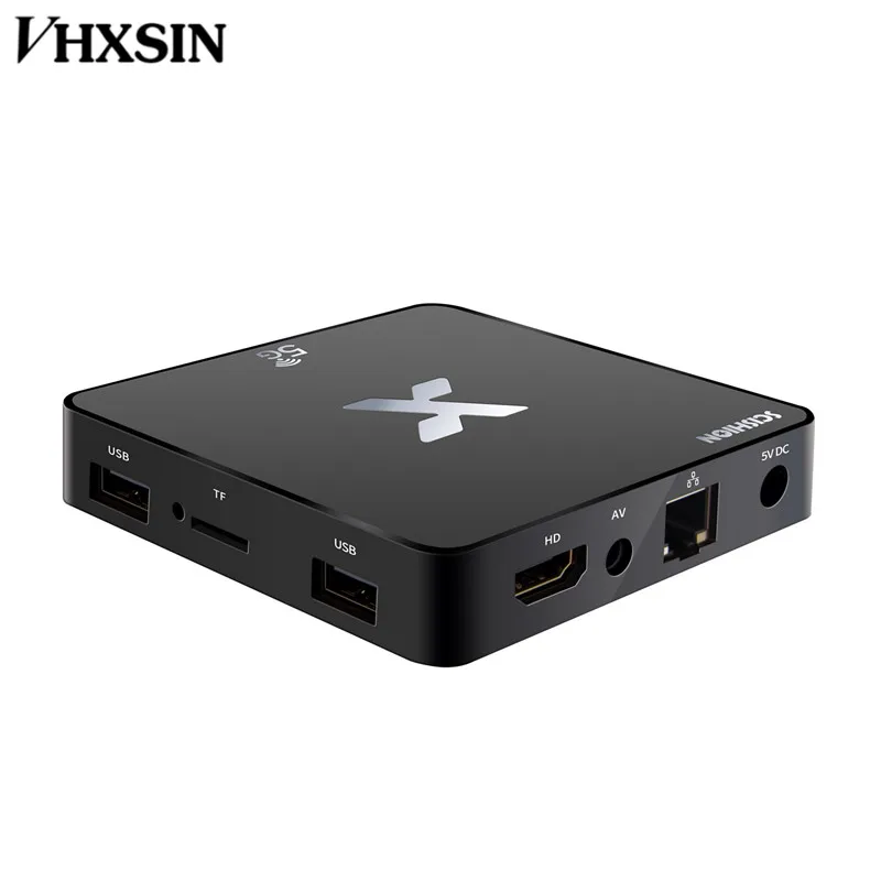 VHXSIN модель X 4 k Smart TV Box Android 8 1 Rockchip3229 2 Гб 16 5g WiFi | Электроника