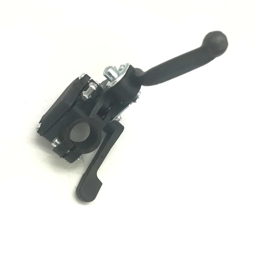 Новая дроссельная заслонка W/двойной тормозной рычаг для 2 х тактных 47CC 49CC мини ATV