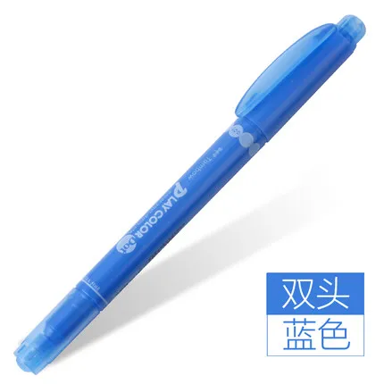 JIANWU Japan TOMBOW, 1 шт., креативная волновая точка, цвета, двойные головки, хайлайтеры, play color dot, маркер, ручка для воды, kawaii - Цвет: blue