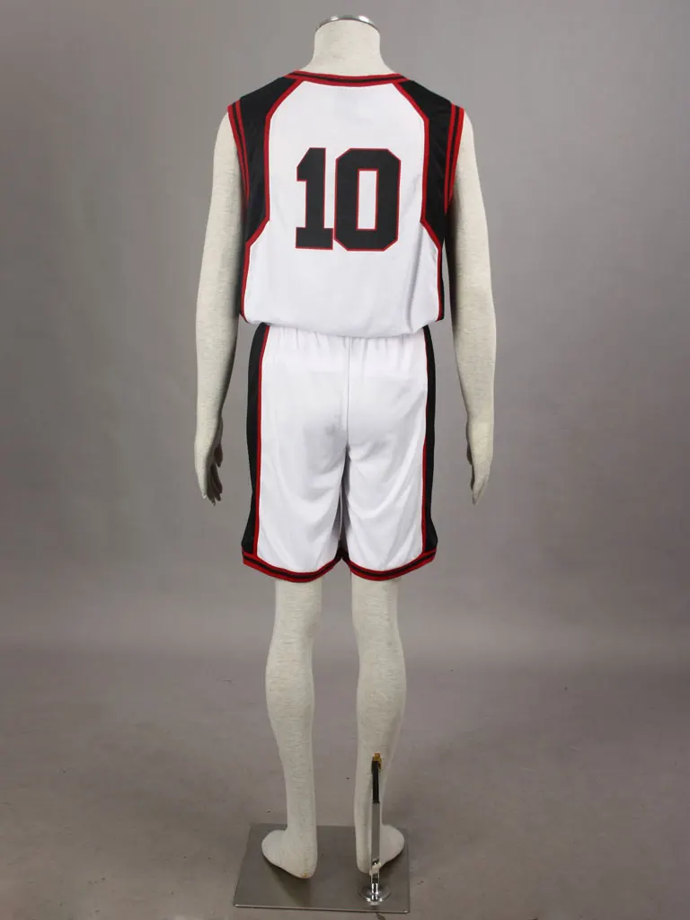 Баскетбольная форма Kuroko no Basuke для мальчиков Kagami Taiga No.10 косплей костюм Мужская