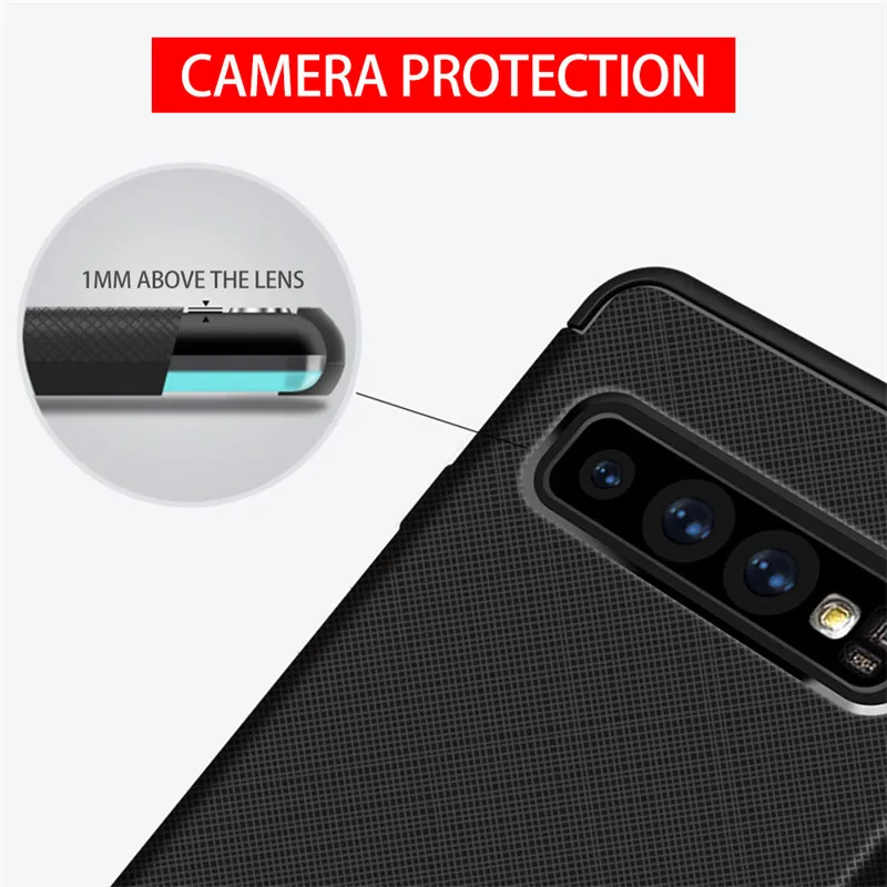 Новый чехол для мобильного телефона Samsung Ультратонкий из ТПУ S10plus|Корпусы и рамки