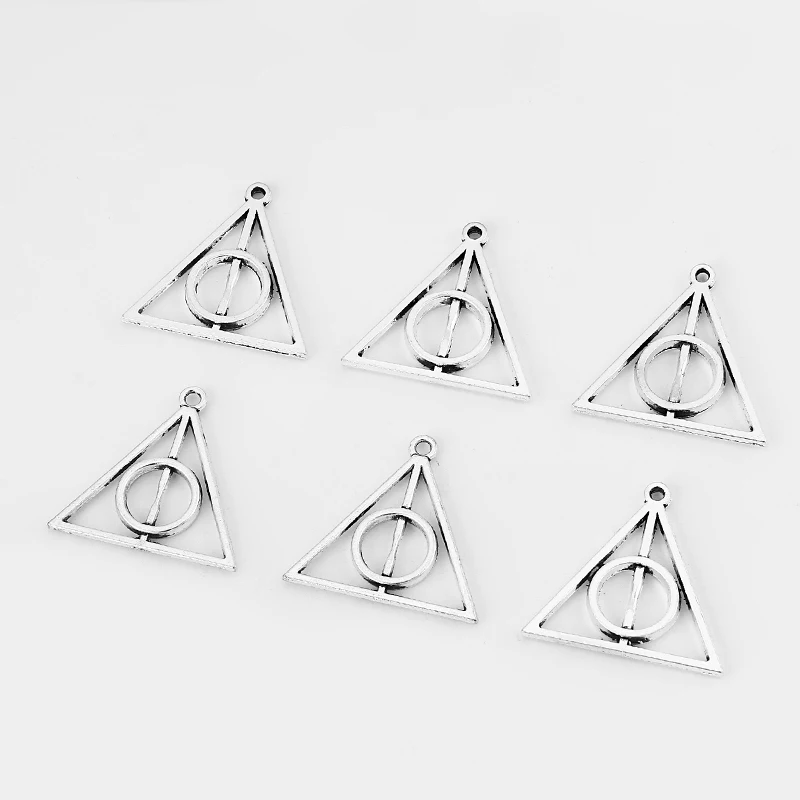 20 шт Дары смерти Подвески 31x32 мм|pendant diy|charms malaysiacharm pendants |