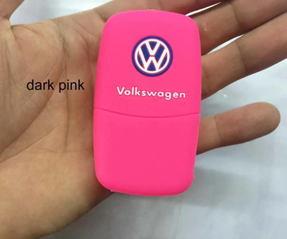 10 шт./лот Автомобильный Силиконовый Чехол Ключ Пригодный для Volkswagen VW POLO Tiguan Passat B5