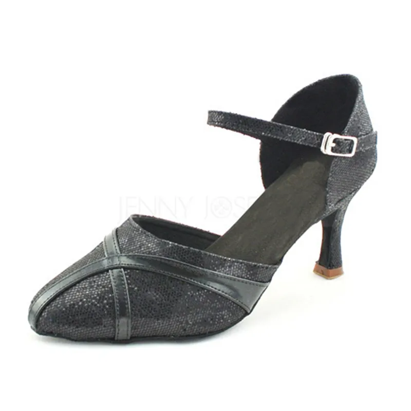 Новый дизайн женская танцевальная обувь для танго сальсы бальных танцев