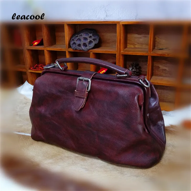 100% женские сумки из натуральной кожи с растительным дублением повседневная сумка Высококачественная