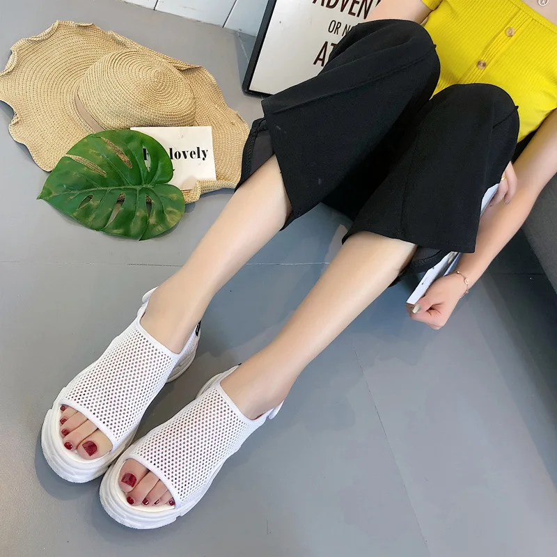 2019 босоножки женская летняя обувь повседневные сандалии на плоской подошве с