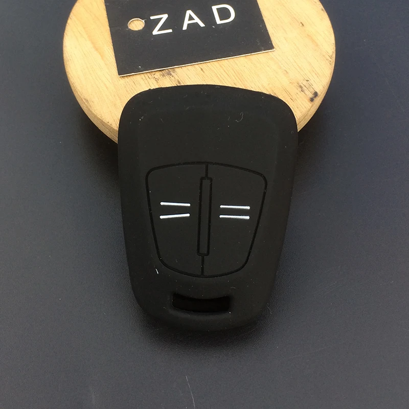 ZAD 2 кнопки силиконовый резиновый корпус Автомобильный ключ флип складной