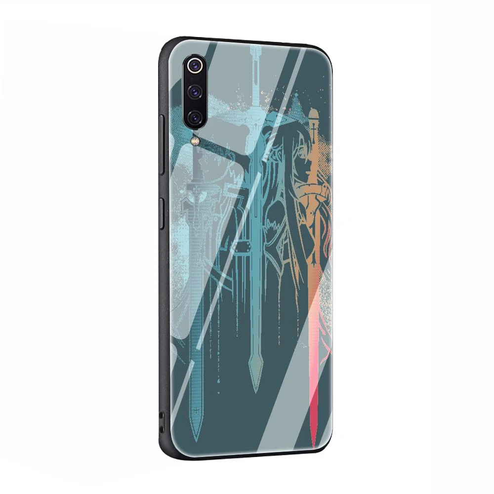 G6 Sword Art Online SAO аниме, чехол из закаленного стекла для телефона Xiaomi mi 8 9 A1 5X A2 6X Red mi 4X 6A Note 5 6 7 Pro Pocophone F1 - Цвет: G6