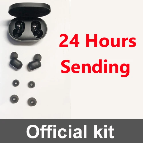 Redmi AirDots Black Xiaomi Redmi Airdots Xiaomi беспроводные наушники Голосовое управление Bluetooth 5,0 шумоподавление управление - Цвет: Redmi AirDots Black