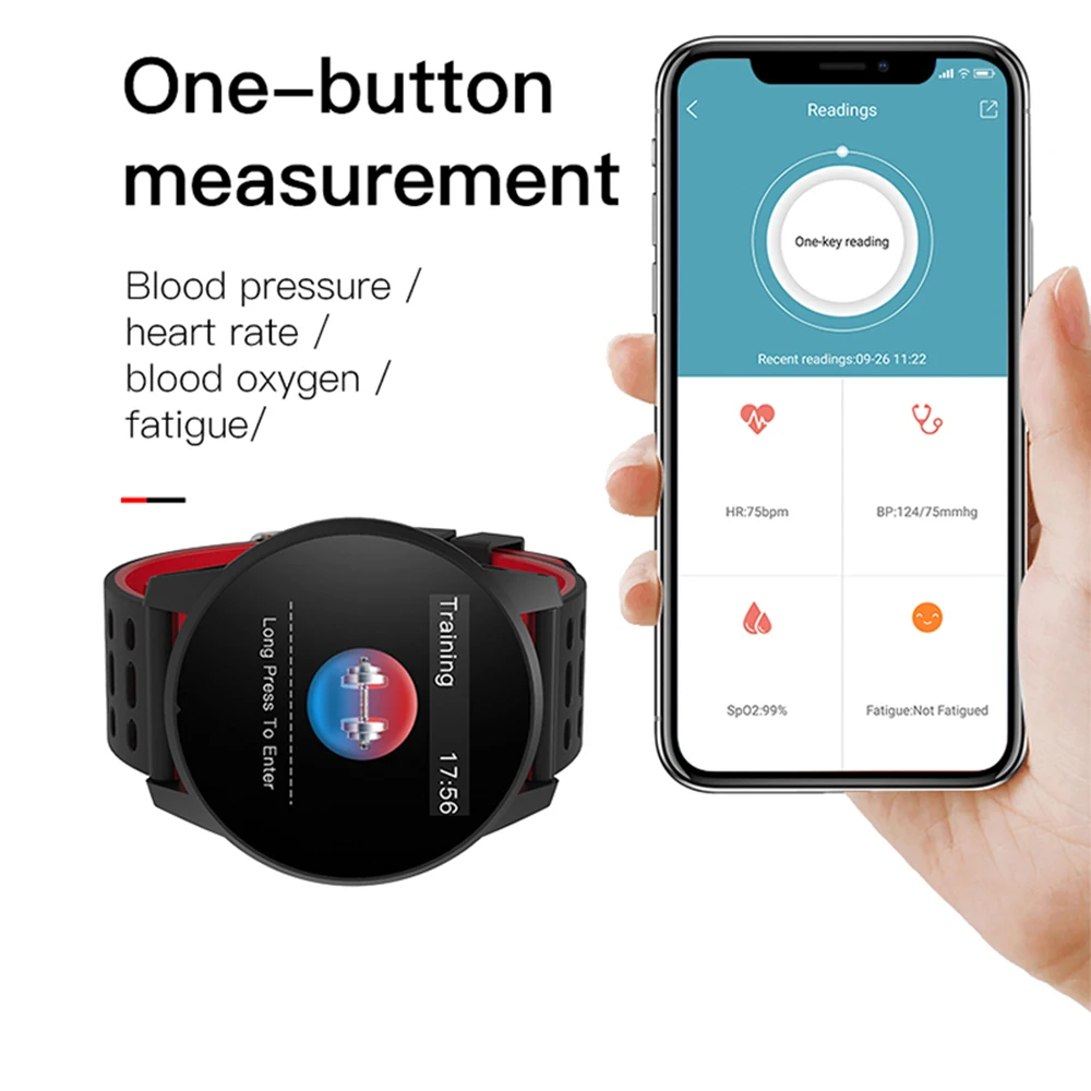 Smart Bracelet TLWB2 Heart Rate Sphygmomanometer Color Screen Watch Pedometer Activity Monitor fitness Tracker Men | Электроника
