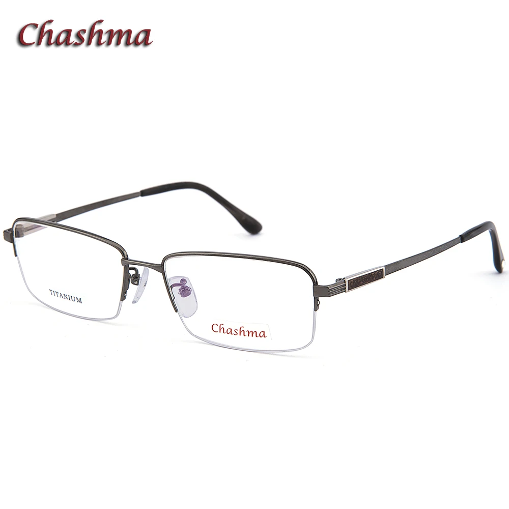 Бренд Chashma высокое качество титановые очки ультра модный светильник для мужчин
