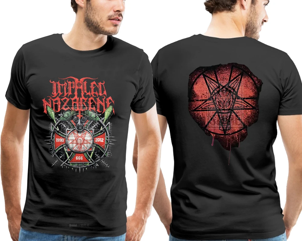 Оригинальная Черная футболка Nazarene Размеры S M L Xl 2012|metal t shirt|t shirtblack metal |