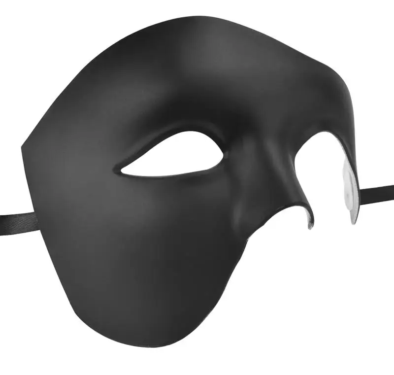 Venetion Маска для вечерние половина уход за кожей лица призрак оперы Маска Mardi Gras маска с шипами для Для мужчин