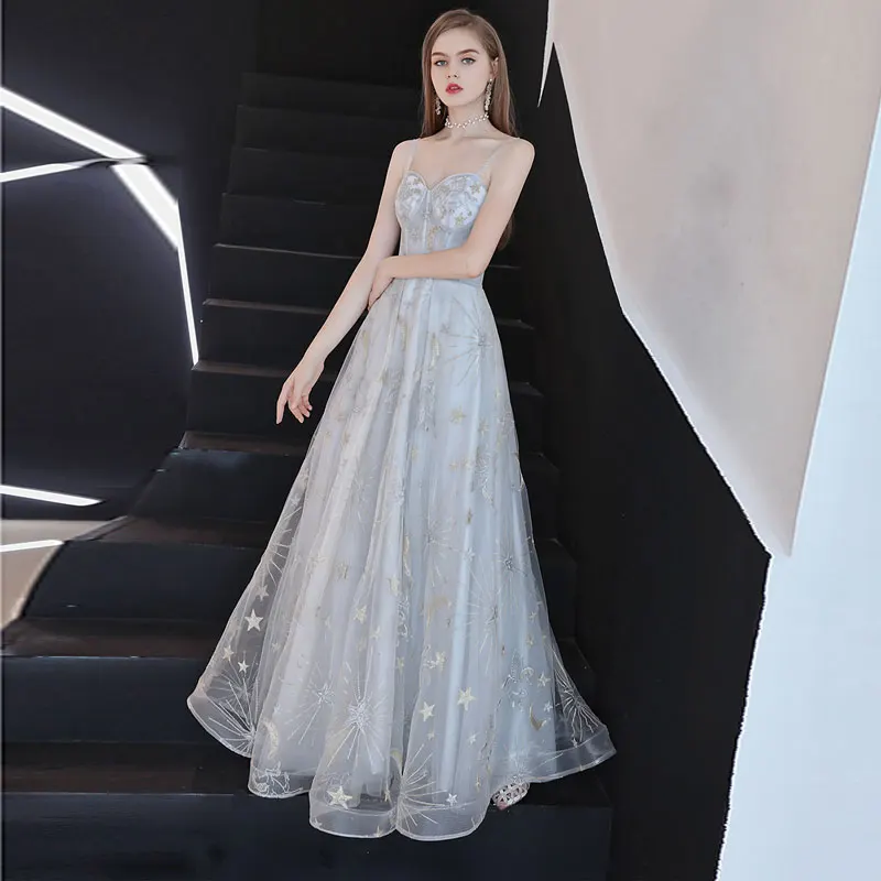FADISTEE Новое поступление Вечерние платья Вечернее платье Vestido de Festa robe de soiree maxi vestidos de fiesta de noche из Мягкого Тюля
