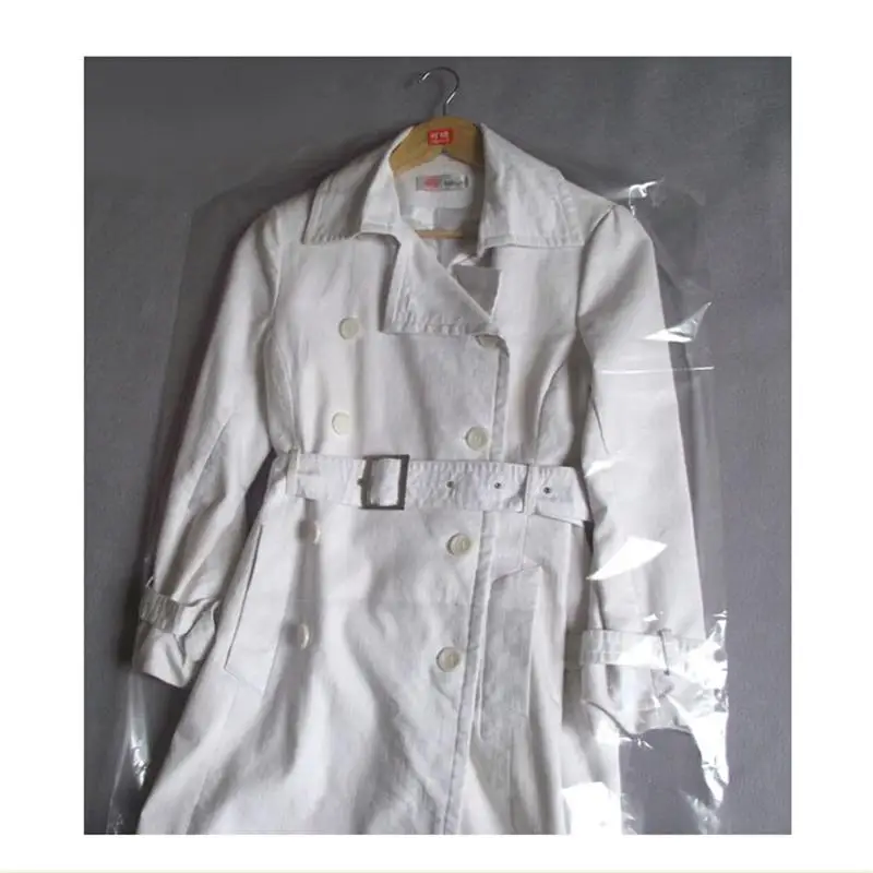 Хит! Чехол для одежды костюма сумки Пылезащитная вешалка прозрачный пластиковый