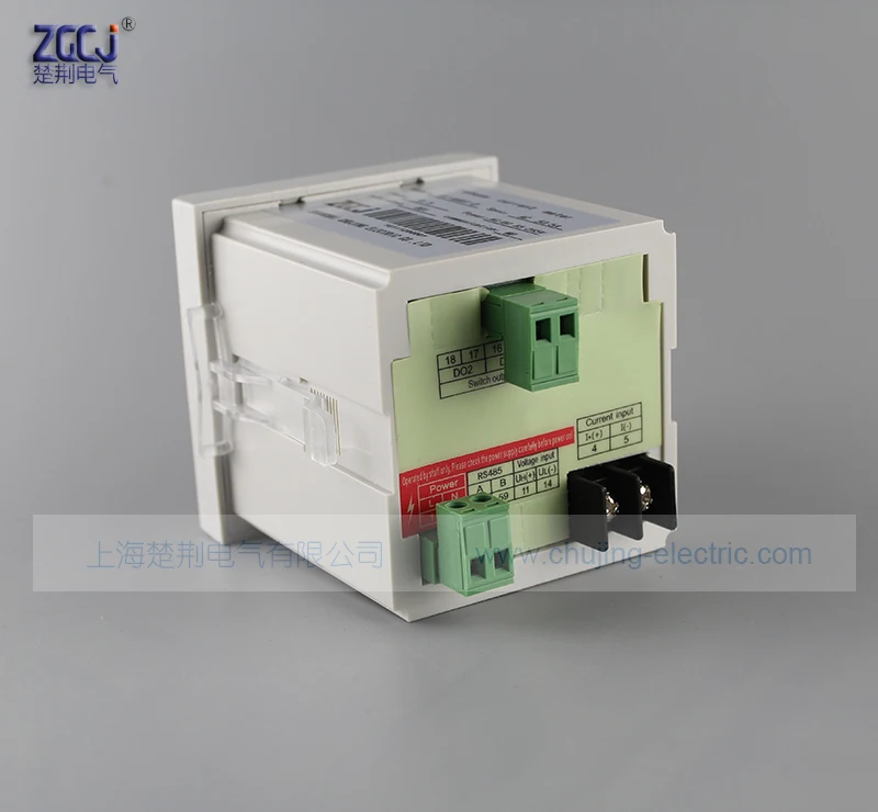 AC/DC85-265V, интеллектуальный измеритель переменного тока с функцией реле тревоги, амперметр с защитой от перегрузки по току, релейный выход