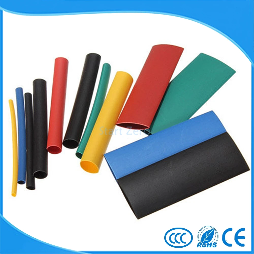 280 шт. термоусадочная трубка для проводов 12 6 м 2:1 5 цветов|cable sleeve|electrical shrink wrap tubingwire