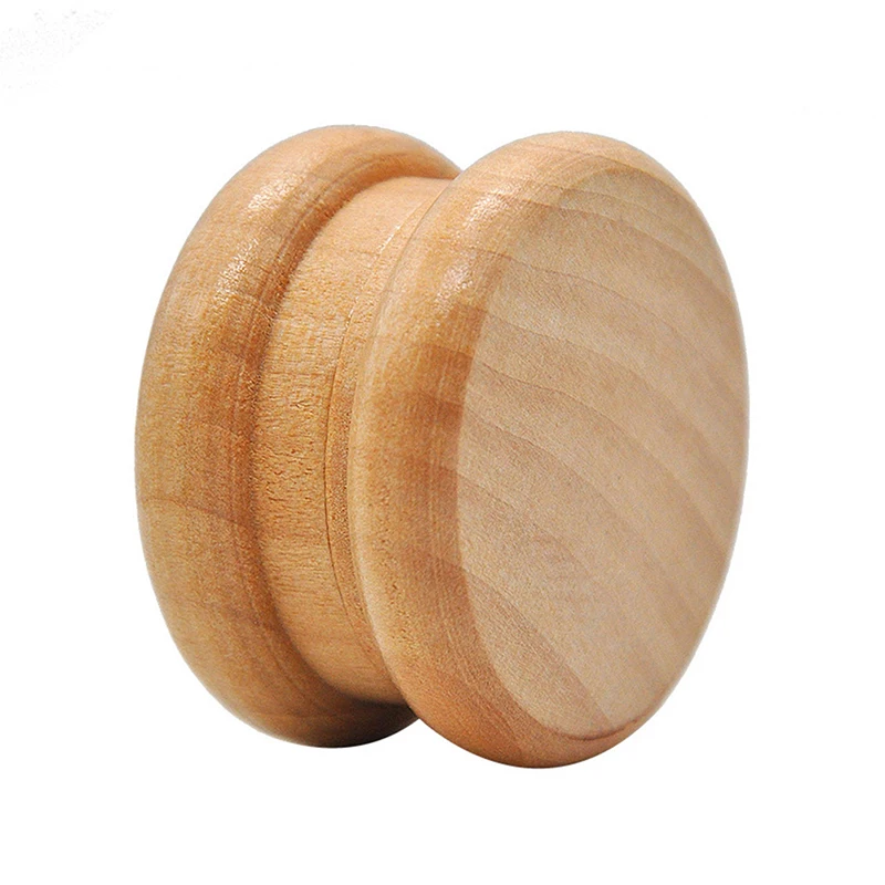 Деревянный измельчитель для трав 53 мм 2 части с зубцами ногтей специй дерева