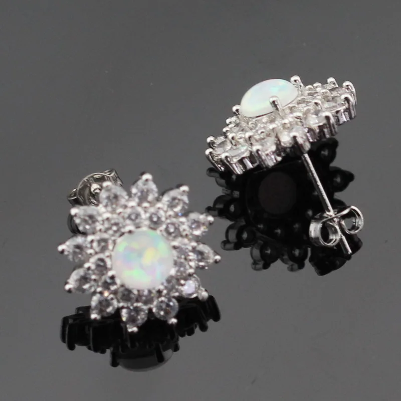 Женский ювелирный комплект из колье серёг и кольца с фианитом|colorful jewelry sets|jewelry sets