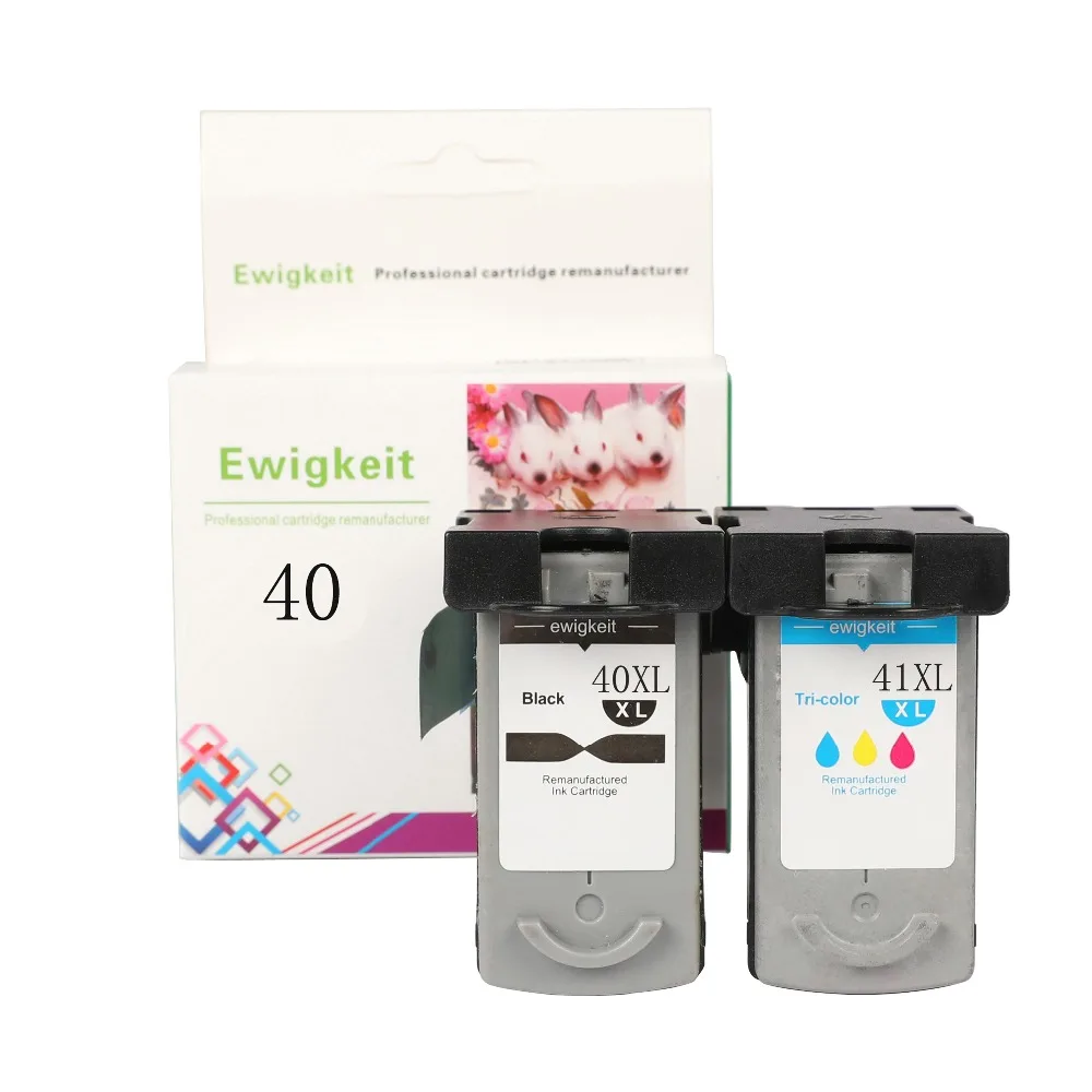 Совместим с Canon 40 41 для PG40 CL41 картридж Pixma MP140 MP150 MP160 MP180 MP190 MP210 MP220 MP450 MP470 |