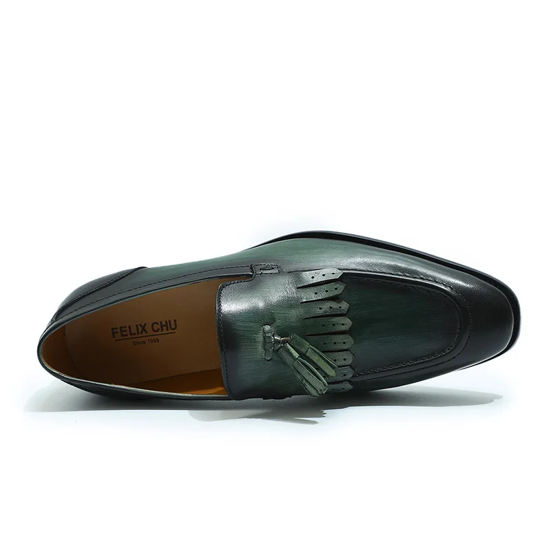 2019 Spring Autumn Fashion Casual Men Tassel Loafers Slip On Formal Wedding Party Footwear for Handmade Dress Shoes | Обувь