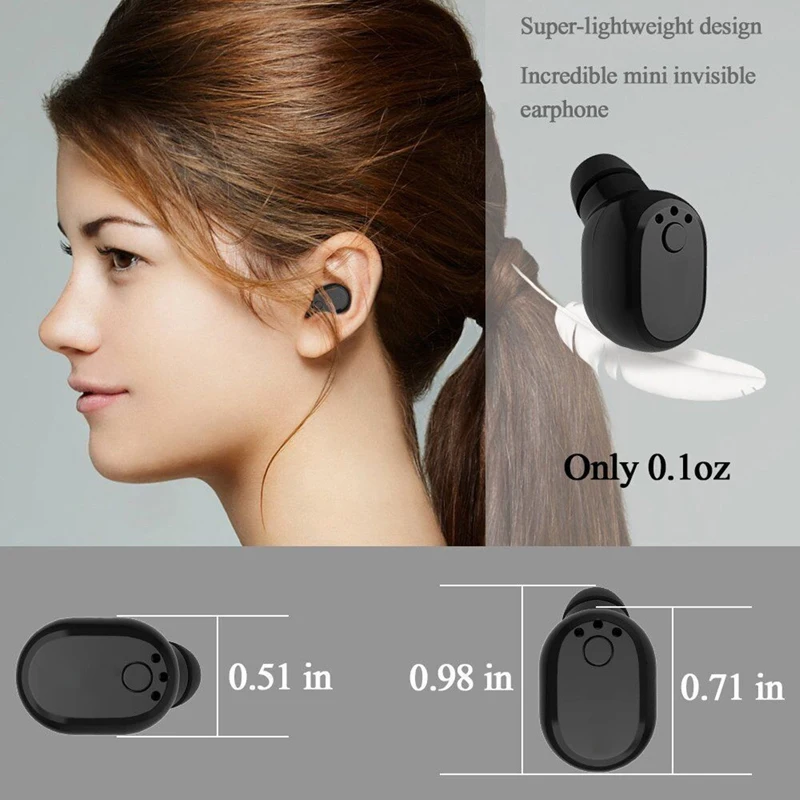 Беспроводные Bluetooth наушники DAONO SQ2 с микрофоном|wireless earbuds|mini headset bluetoothbluetooth earphone |