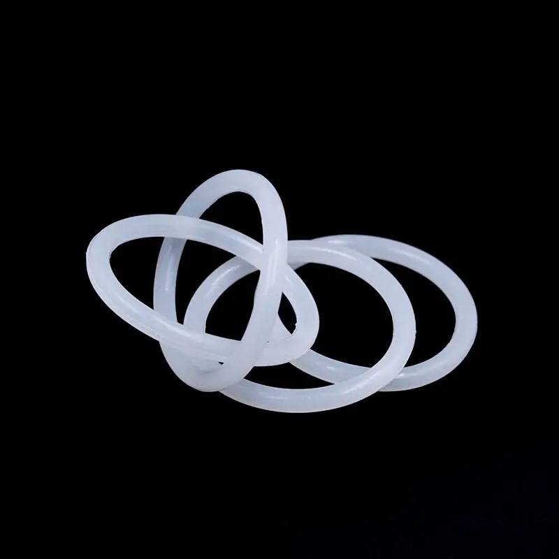 Белое Силиконовое кольцо из силикона/VMQ уплотнительное толщиной 3 1 мм