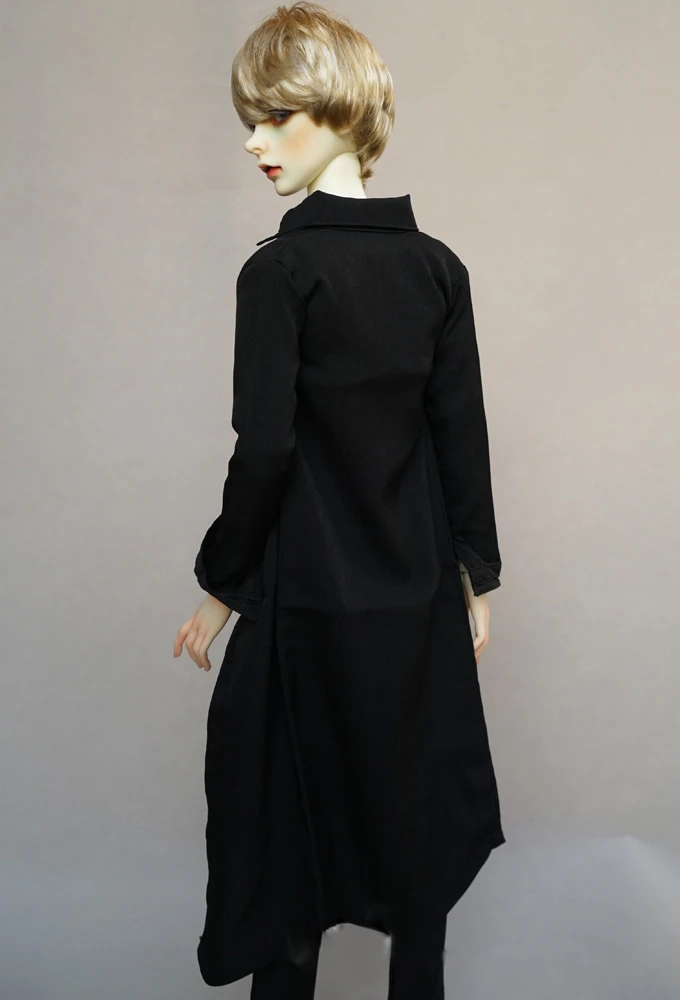 Кукольное платье BJD подходит для 1/3 1/4 SD MSD размер куклы черная индивидуальная