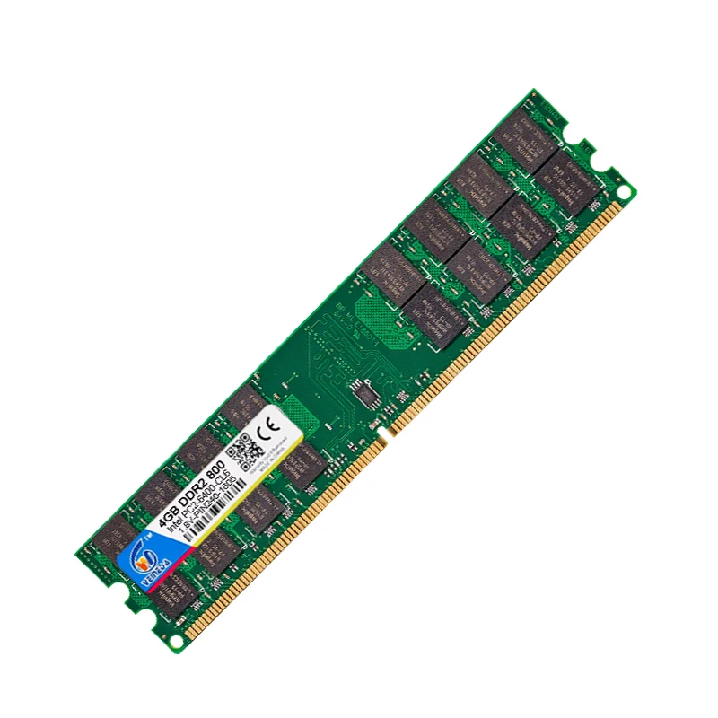 VEINEDA 4G DDR2 800/667 4 Гб оперативной памяти рабочий стол amd mobo совместимая ram ddr2 pc2 6400|ram