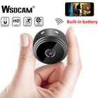 WSDCAM Мини WiFi камера 1080P HD Беспроводная IP P2P камера Маленькая микро камера Обнаружение движения ночное видение Домашняя безопасность видеокамеры