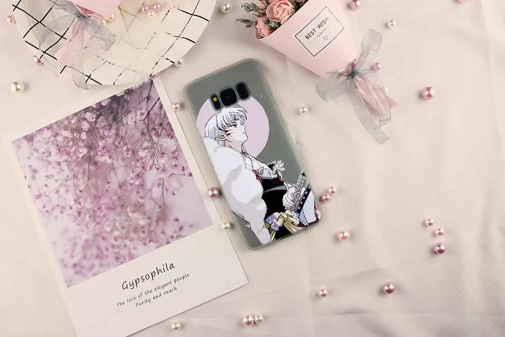 Inuyasha обувь для косплея Аниме Кагоме Мягкая обложка Samsung Galaxy S7 край S8 S9 S10 S11 S20 S21 рlus