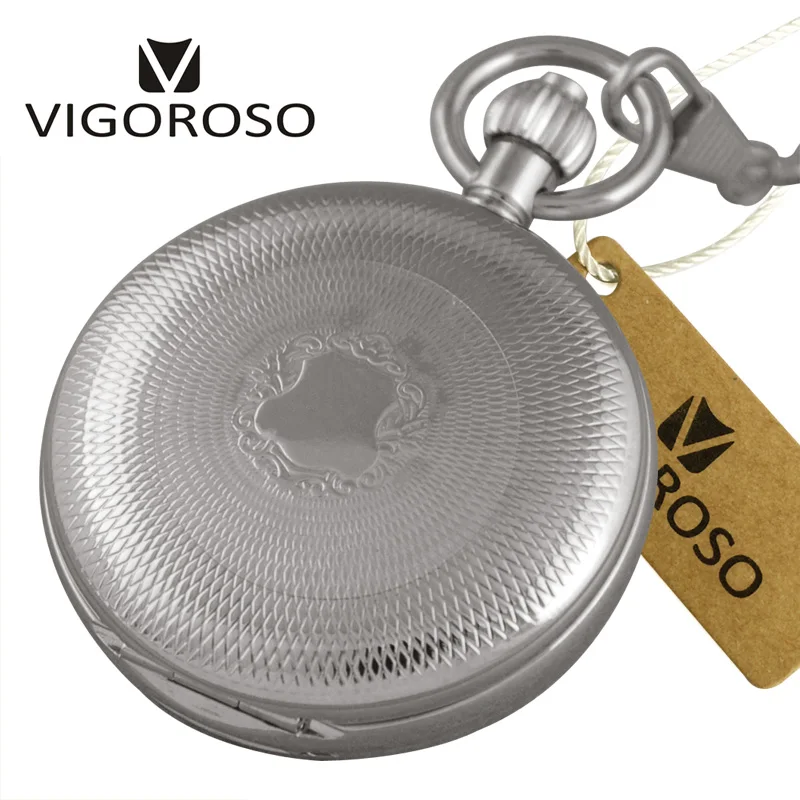 Часы наручные механические из нержавеющей стали роскошные серебристые с ручным