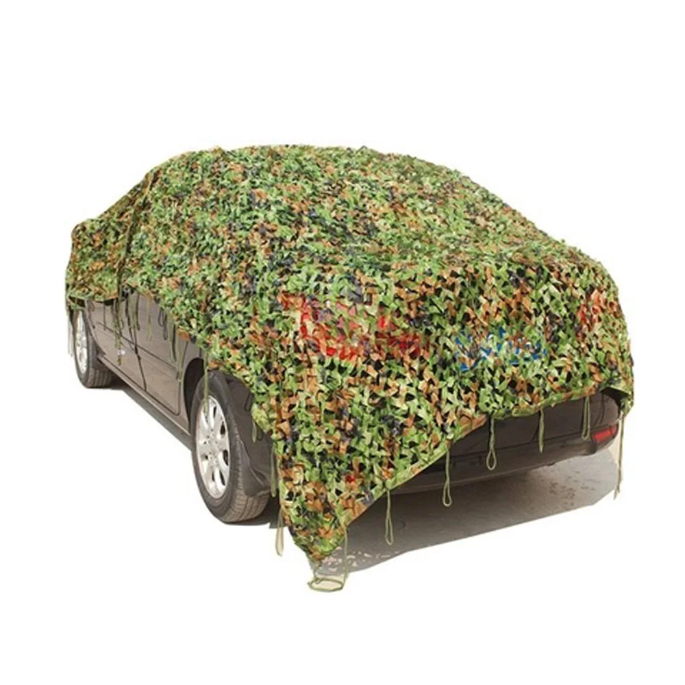 

Car Roof Covers Garage Tent Shelter Carport Canopy Camouflage Net Outdoor Hunting Camping Military Photography Jungle Netting
