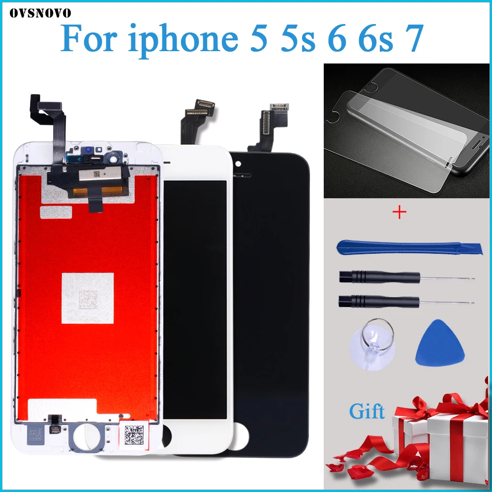 Сменный сенсорный 3D ЖК экран для iPhone 6 6s 7 замены дигитайзер в сборе дисплей без