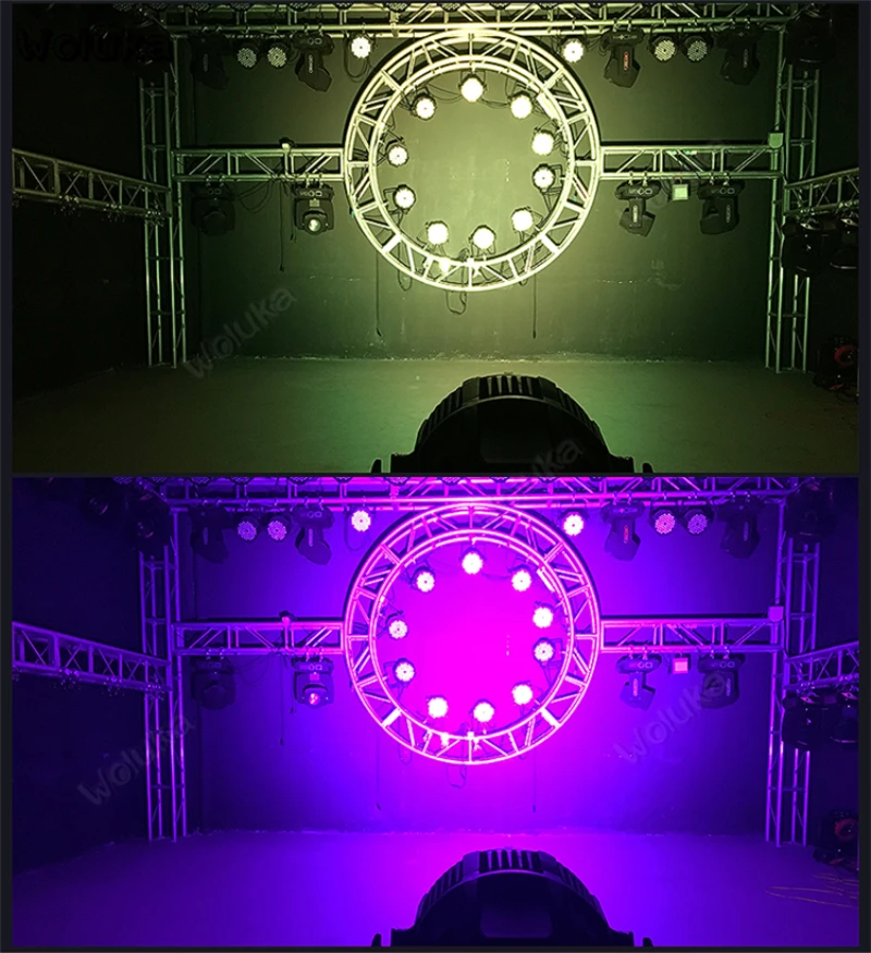 54 шт. Par LED Wash свет полный цвет Дискотека вечеринка водонепроницаемый открытый шоу