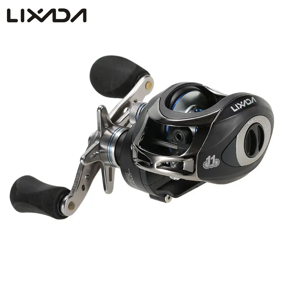 LMA200 10 + 1BB шарикоподшипники для заброса приманки Рыболовная катушка с