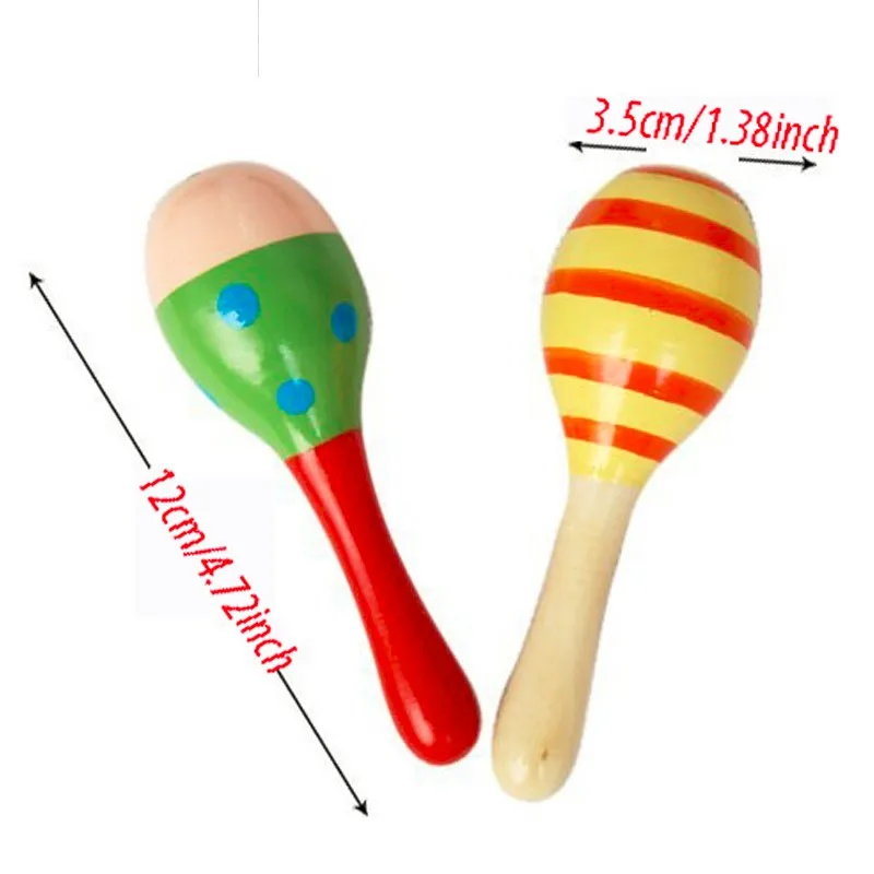 Colorful wooden toys musical instruments baby toy montessori rattle shaker kids music for babies brinquedos |